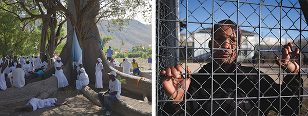 Stills from AYITI TOMA, IN THE LAND OF THE LIVING by Joseph Hillel and SPECIAL FLIGHT by Fernand Melgar