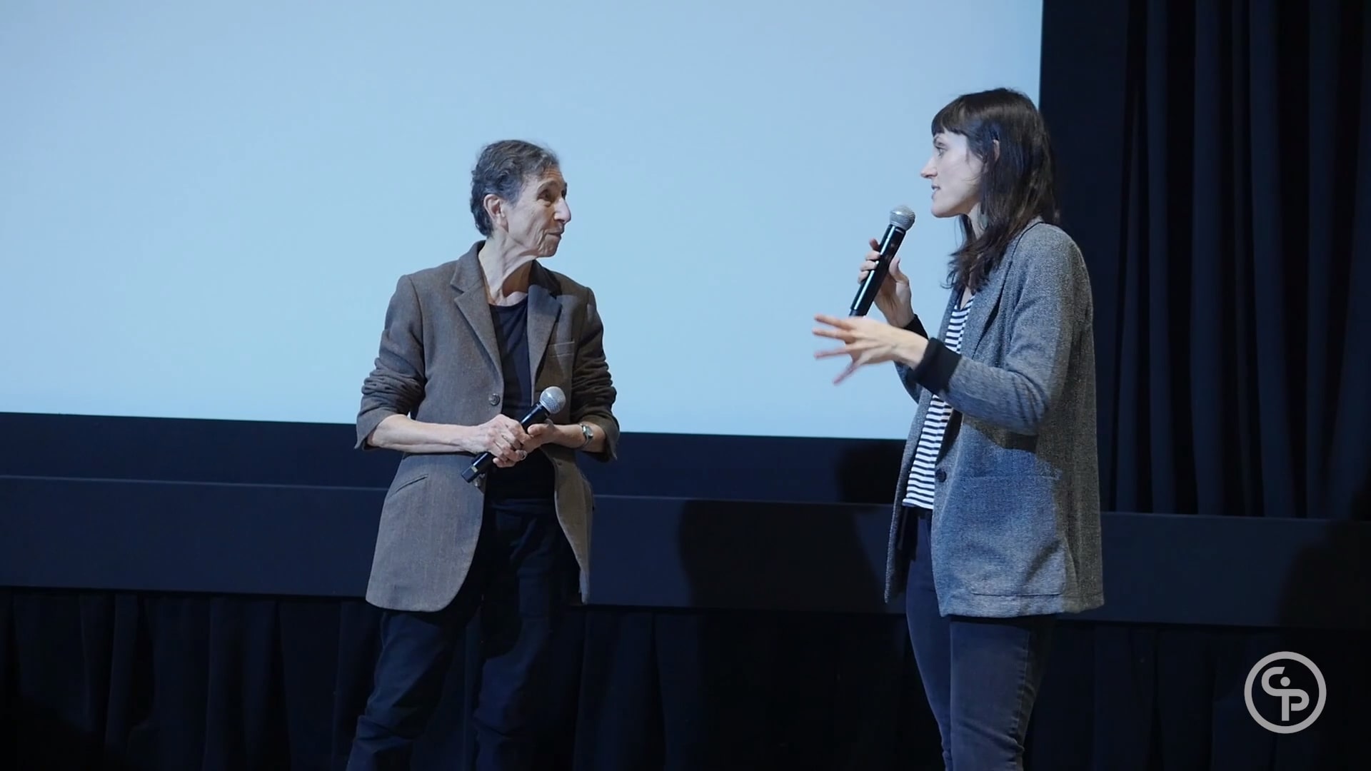 Still from Q&A with Silvia Federici and Astra Taylor - WHAT IS DEMOCRACY?