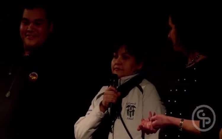 Still from Q&A with director Martha Stiegman and activists - Honour Your Word & Seeking Netukulimk