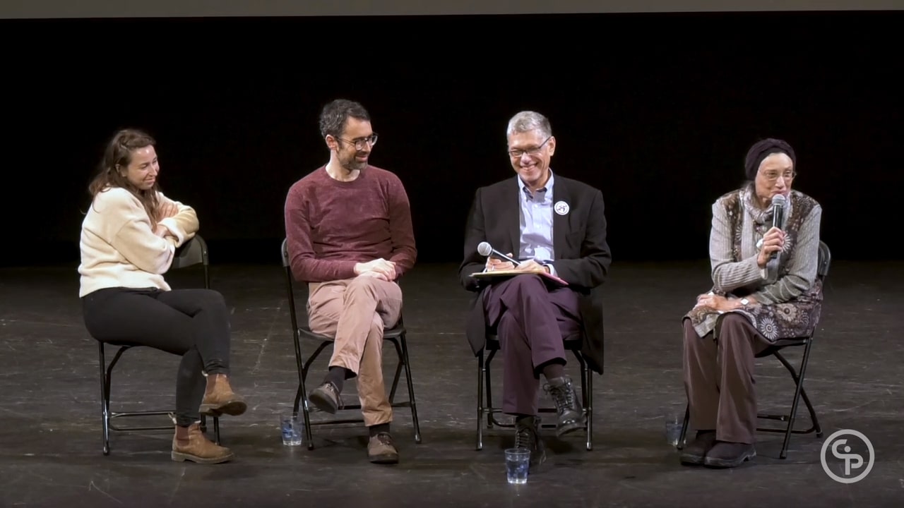 Still from Q&A with Ariel Nasr, Samaa Elibyari and Ehab Lotayef - THE MOSQUE