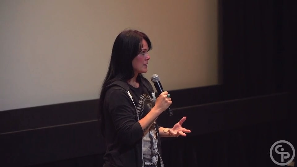Still from Q&A with Michelle Latimer - RISE: SACRED WATER & RED POWER
