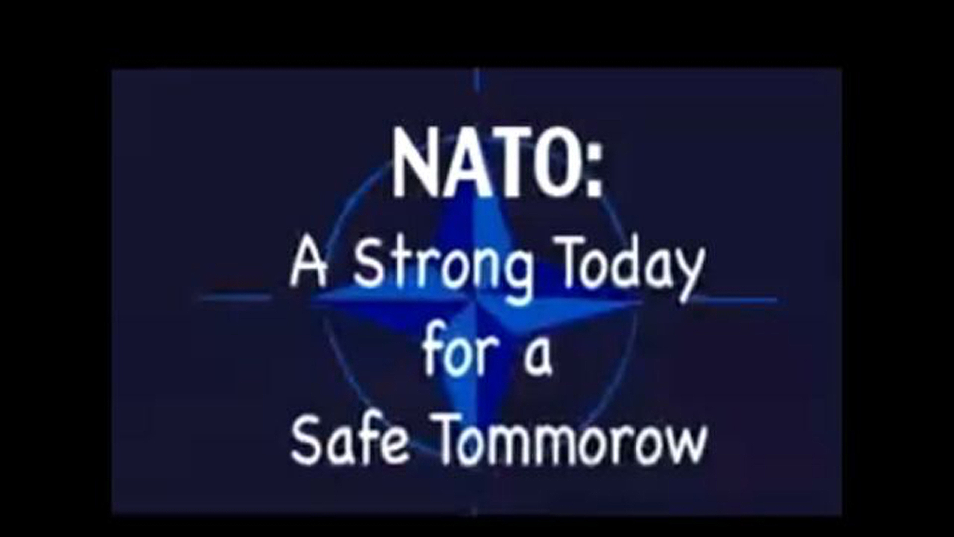 Still from NATO: A Strong Today for a Safe Tomorrow