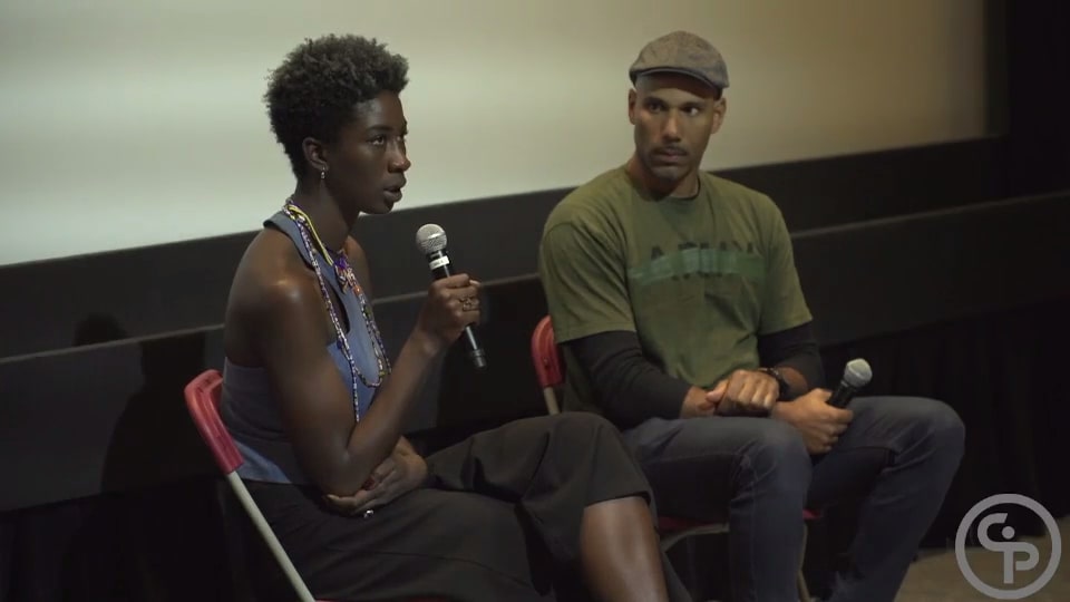 Still from Q&A with Sabaah Folayan - WHOSE STREETS?