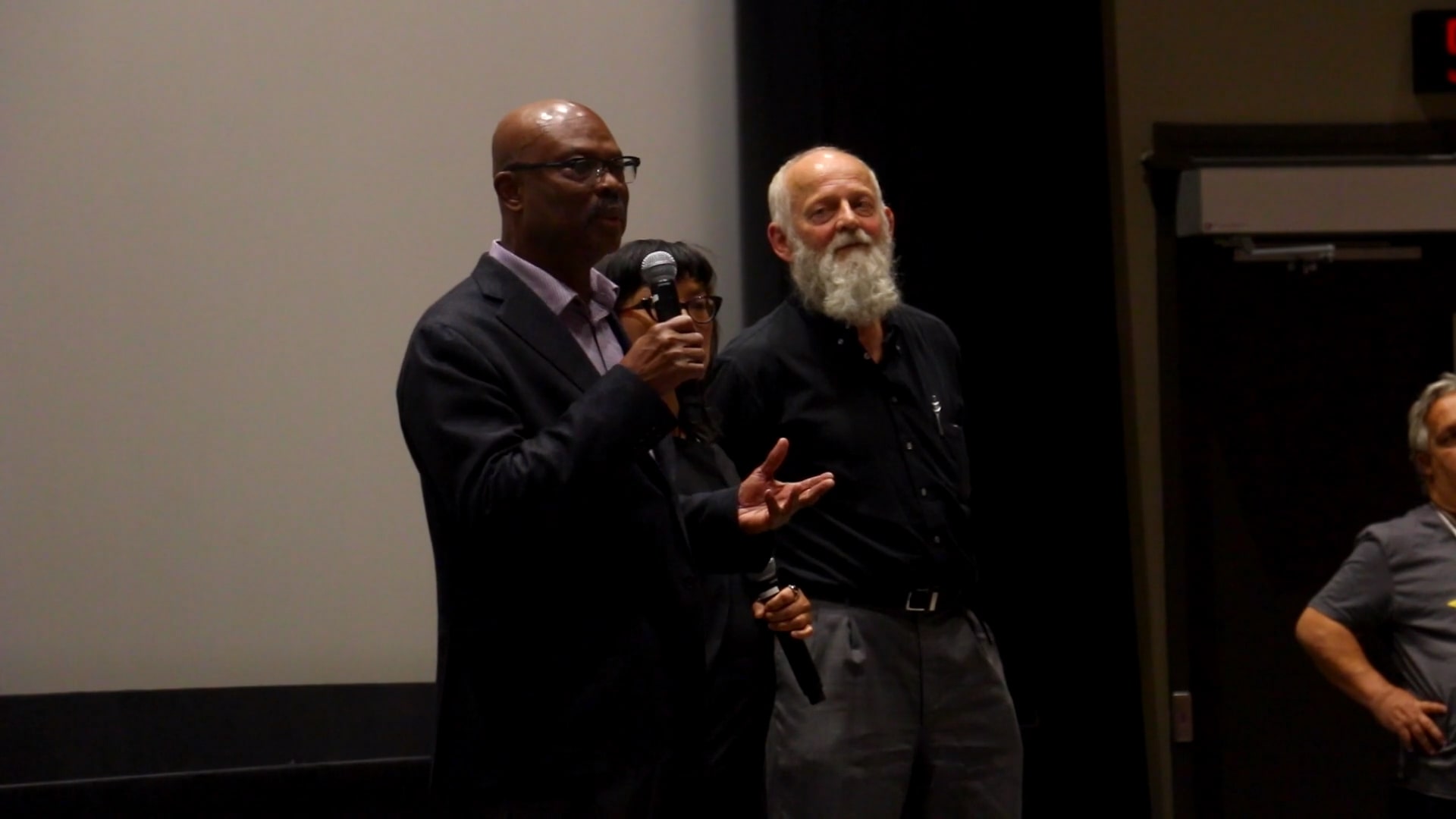 Still from Q&A with writer & director Mina Shum and producer Selwyn Jacob - NINTH FLOOR