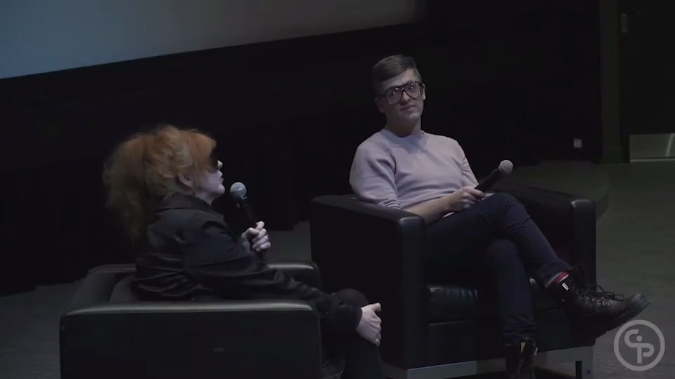 Still from Q&A with GB Jones - QUEERCORE and THE TROUBLEMAKERS