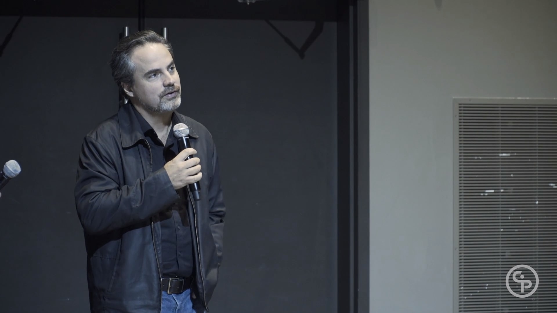 Still from Q&A with Alex Rivera and Brenda López Zepeda - THE INFILTRATORS + ABEO