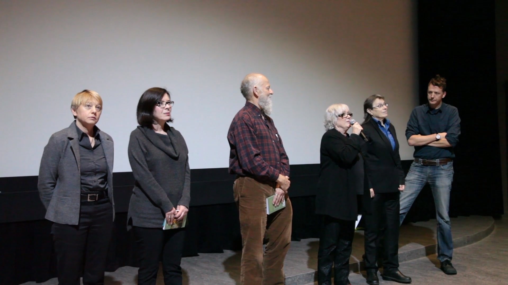 Still from Q&A with directors and book authors - FORBIDDEN LOVE