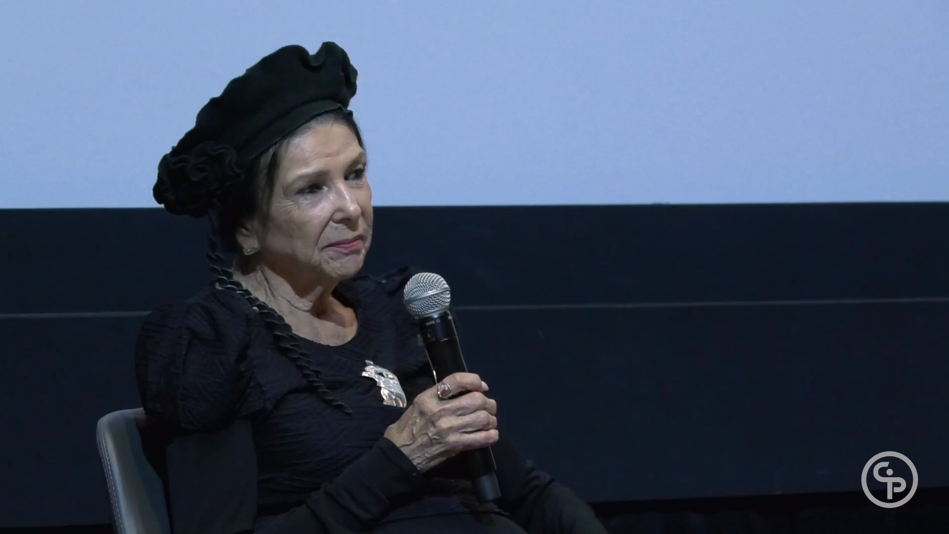 Still from Q&A with Alanis Obomsawin - MERATA