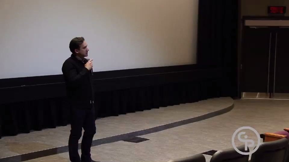 Still from Q&A with director Alex Williams - THE PASS SYSTEM
