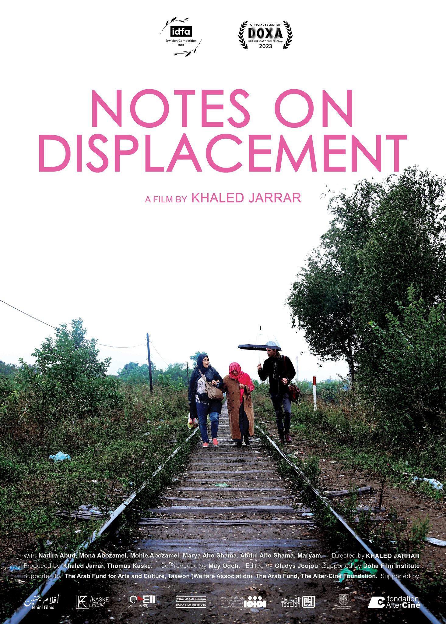 Affiche officielle pour Notes on Displacement