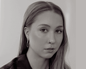 Headshot of Romane Garant Chartrand, filmmaker.